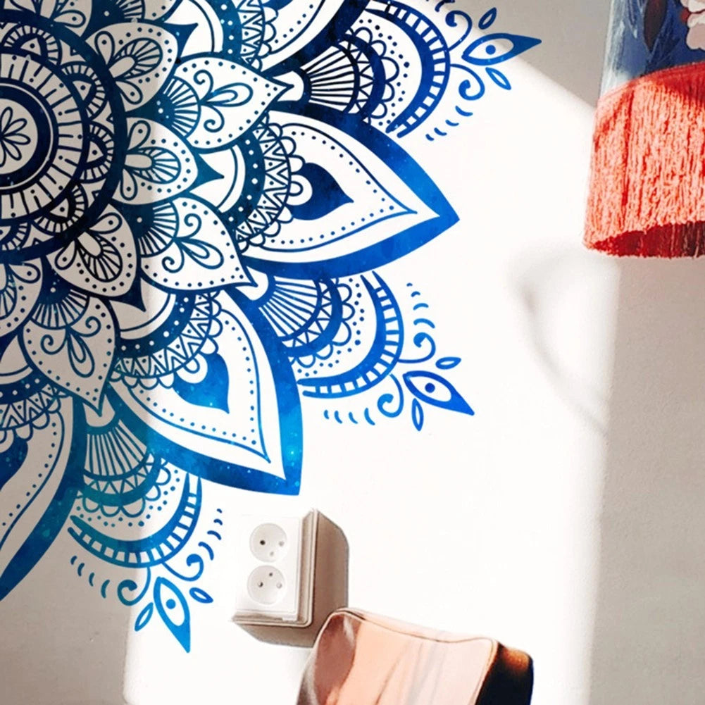 Stylish Mandala Vinyl Wall Sticker for Zen Decor