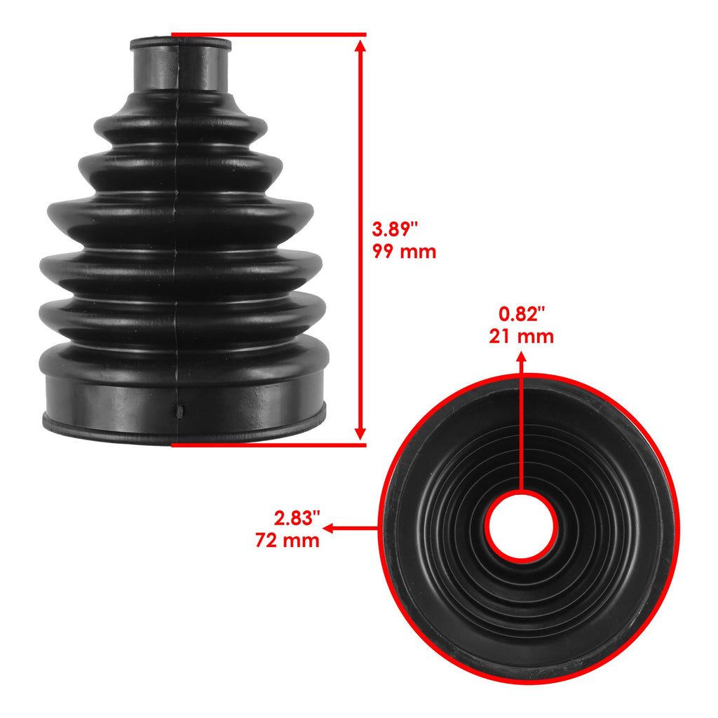 Rear Axle Inner CV Boot Kit for Can-Am Outlander Max 400 4X4 EFI (2009–2012)