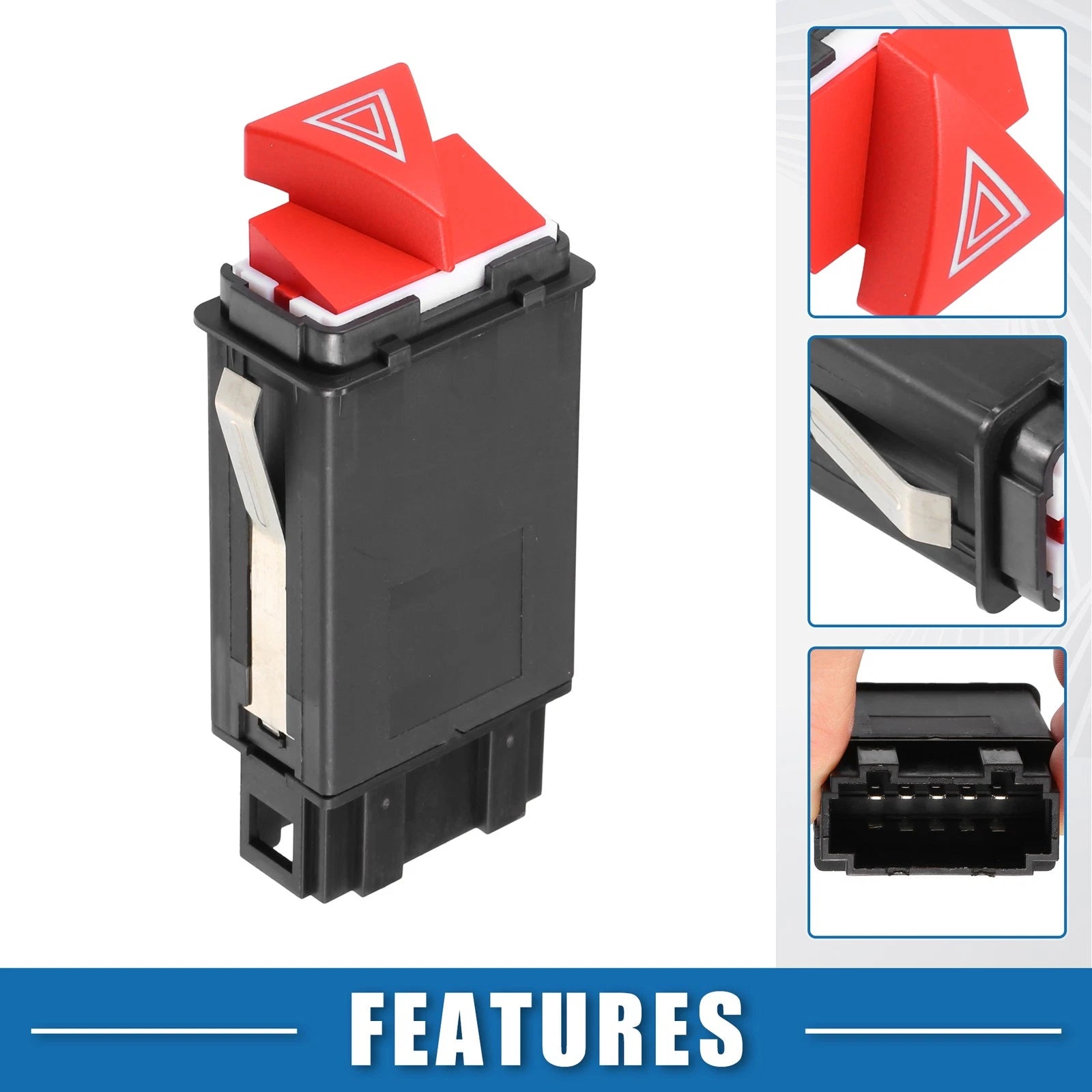 Warning Indicator Switch Replacement for Audi A6 S6 C5 (1997–2005)
