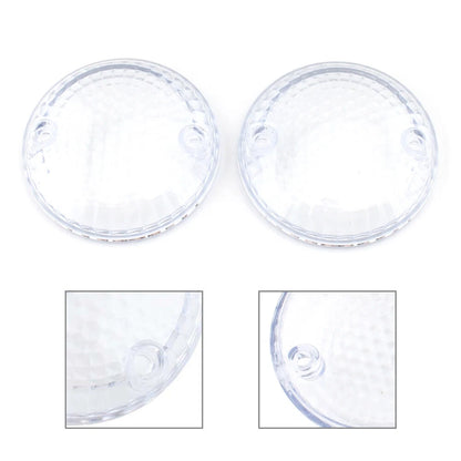 2X Clear Turn Signal Light Lens Cover for Suzuki Intruder 1400 VX800 (1995–2004)