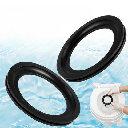 Replacement Kit Toilet Seal Ring Rubber Gasket for