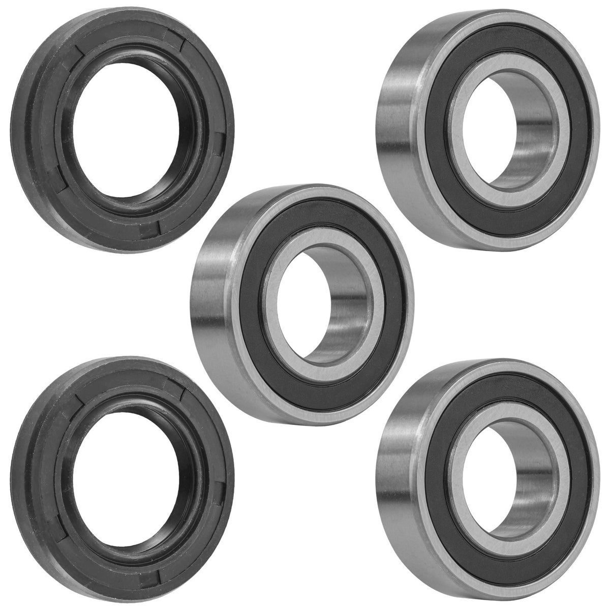Rear Wheel Ball Bearings and Seals Kit for Suzuki RM125 (1988–1991)