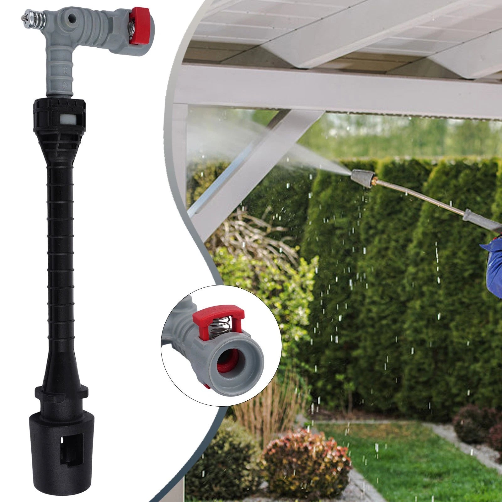Pressure Washer Nozzle Lance Handle Valve Kit for LAVOR VAX Tools