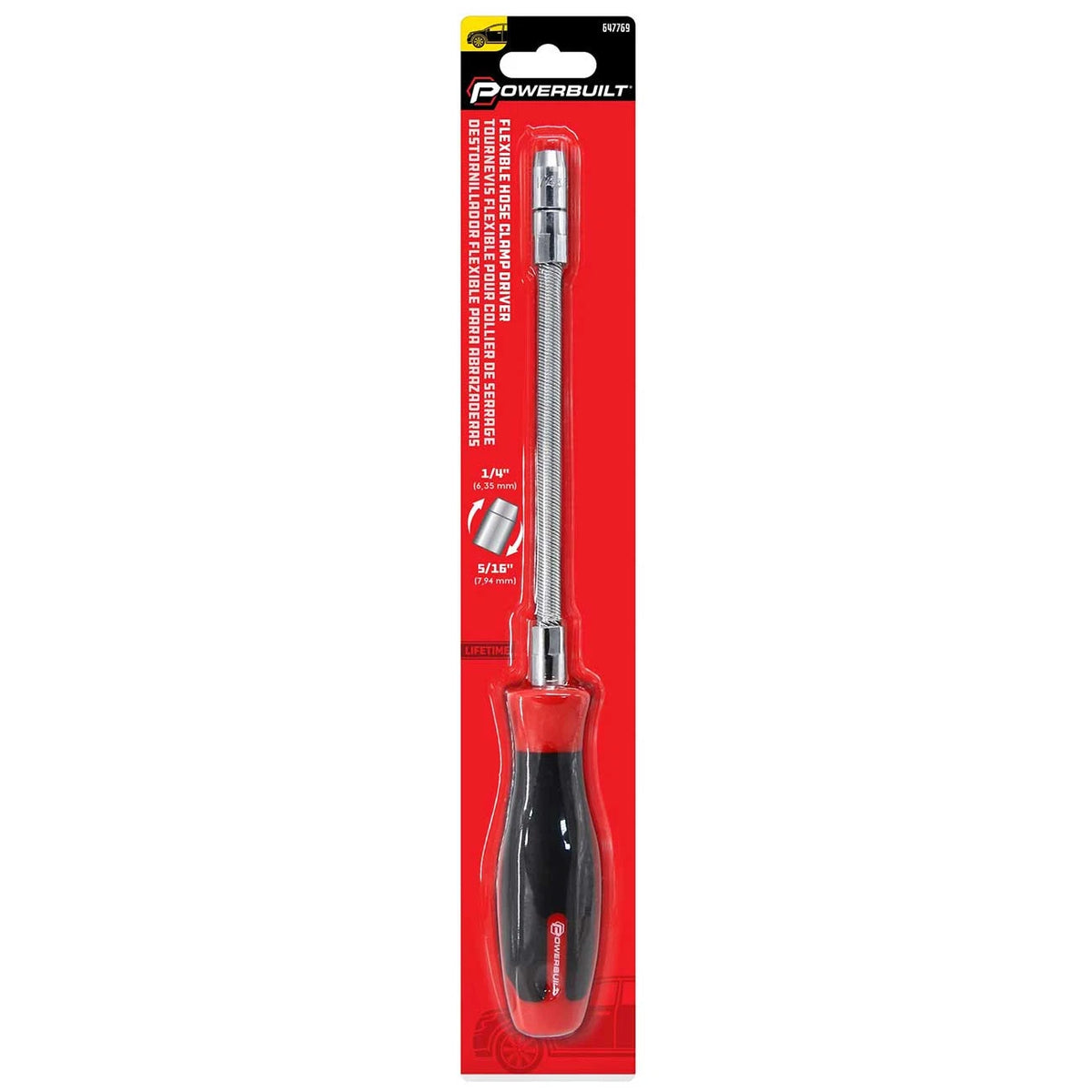 Flexible Hose Clamp Nut Driver for Powerbuilt (647769)