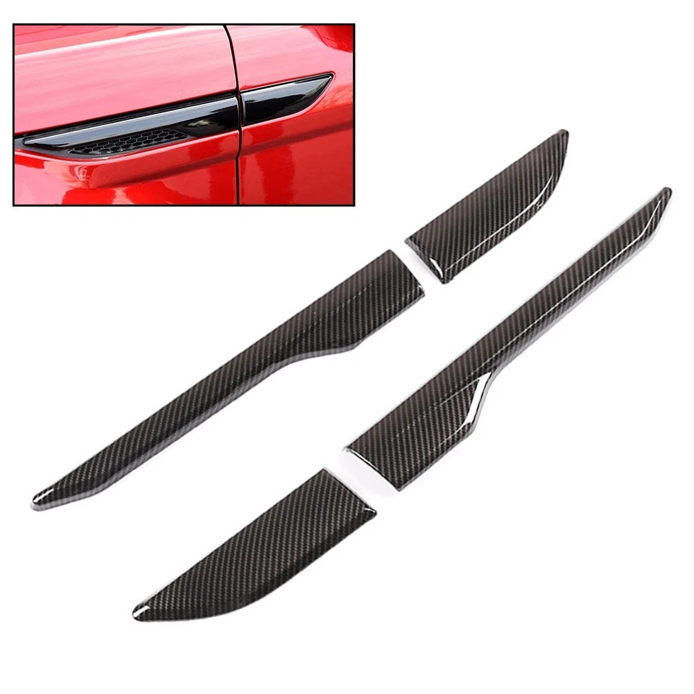 Carbon Fiber Pattern Vent Trim Strip for Land Rover Range Evoque (2012–2018)