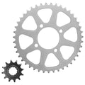 Front and Rear Sprockets Replacement for Kawasaki KSF250A Mojave (1987–2004)