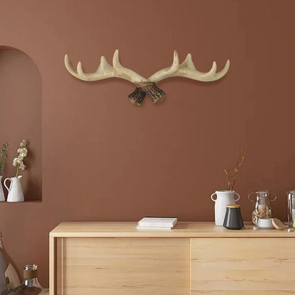 Nostalgic Nordic Deer Antler Wall Hook for Rustic Decor
