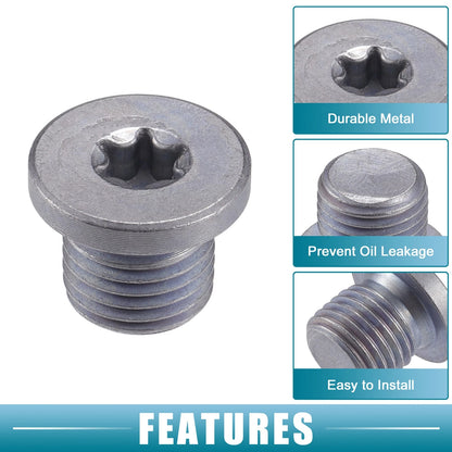 Oil Drain Plug No.N91167901 for Audi A3 (2009–2013, 2022–2023)