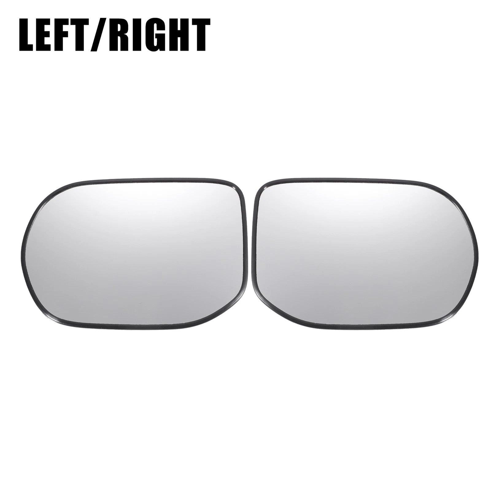 Mirror Glass Pair Left Right White Non Heated for Honda Civic (2006–2011)