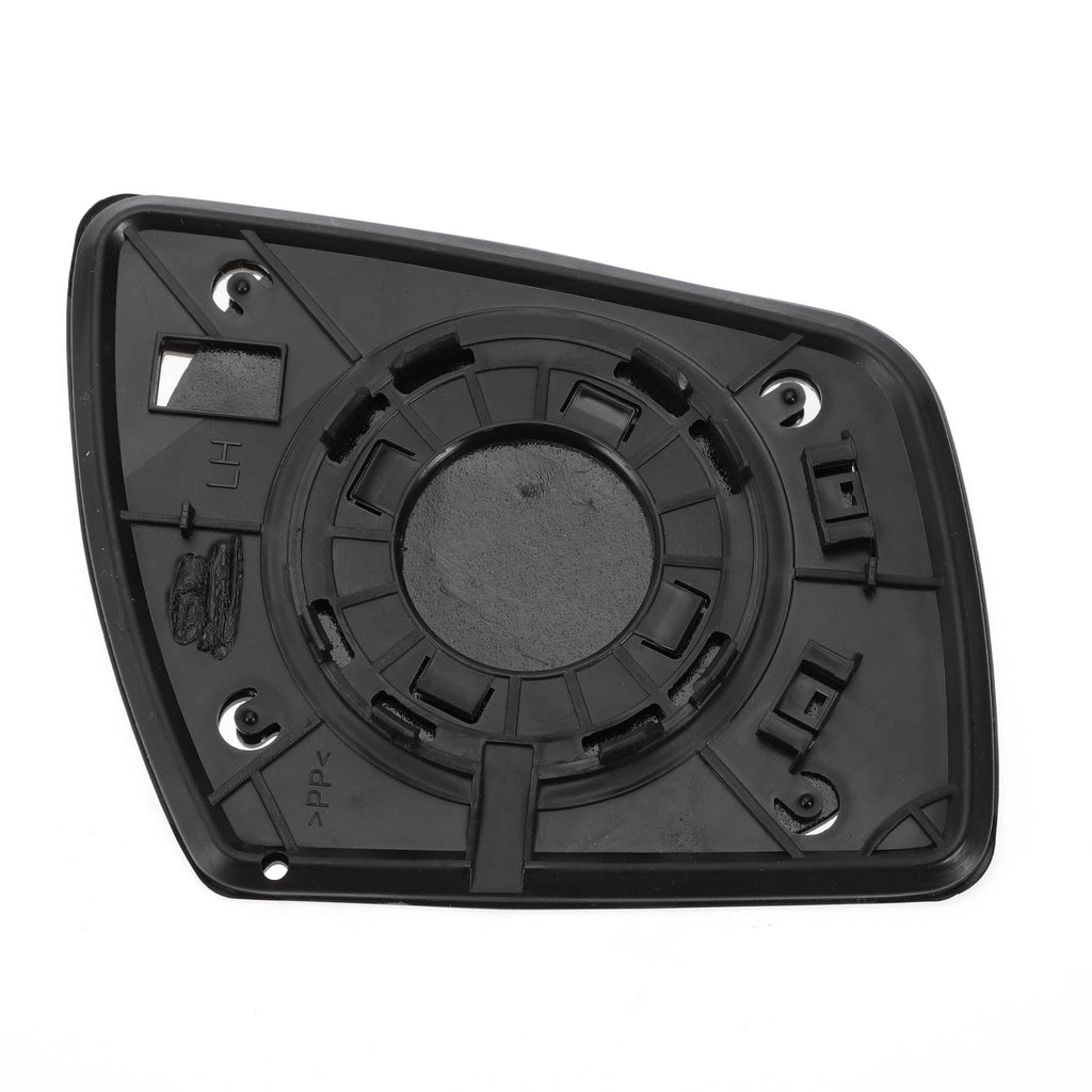 Left Side White Mirror Glass for KIA Soul (2009–2013)