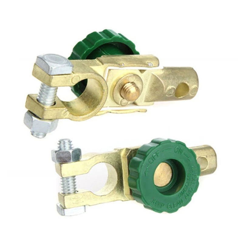 Cut Off Kill Switch Battery Terminal Disconnect Isolator for Car Motorcycle (1pc)