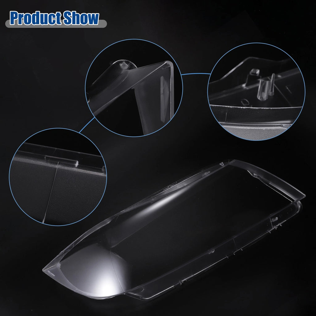 Headlight Clear Lens Cover Pair for BMW 3 Series E90 E91 (2005–2012)