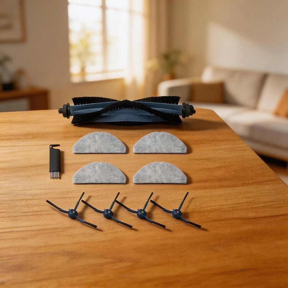 Replacement V-shaped Main Brush Set for Robot Vacuum (Compatible Models)