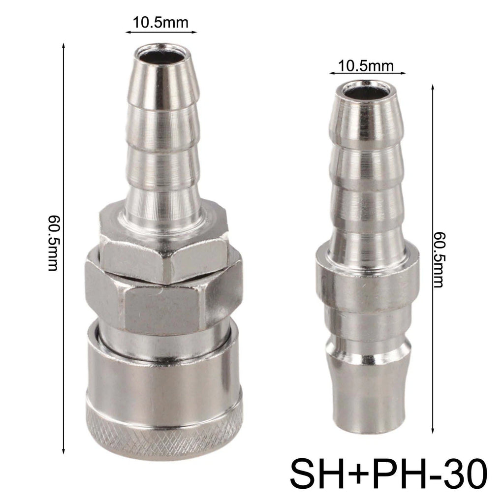 2X Compressor Air Line Hose Quick Release Coupler Connector SH20 PH20 SP PP