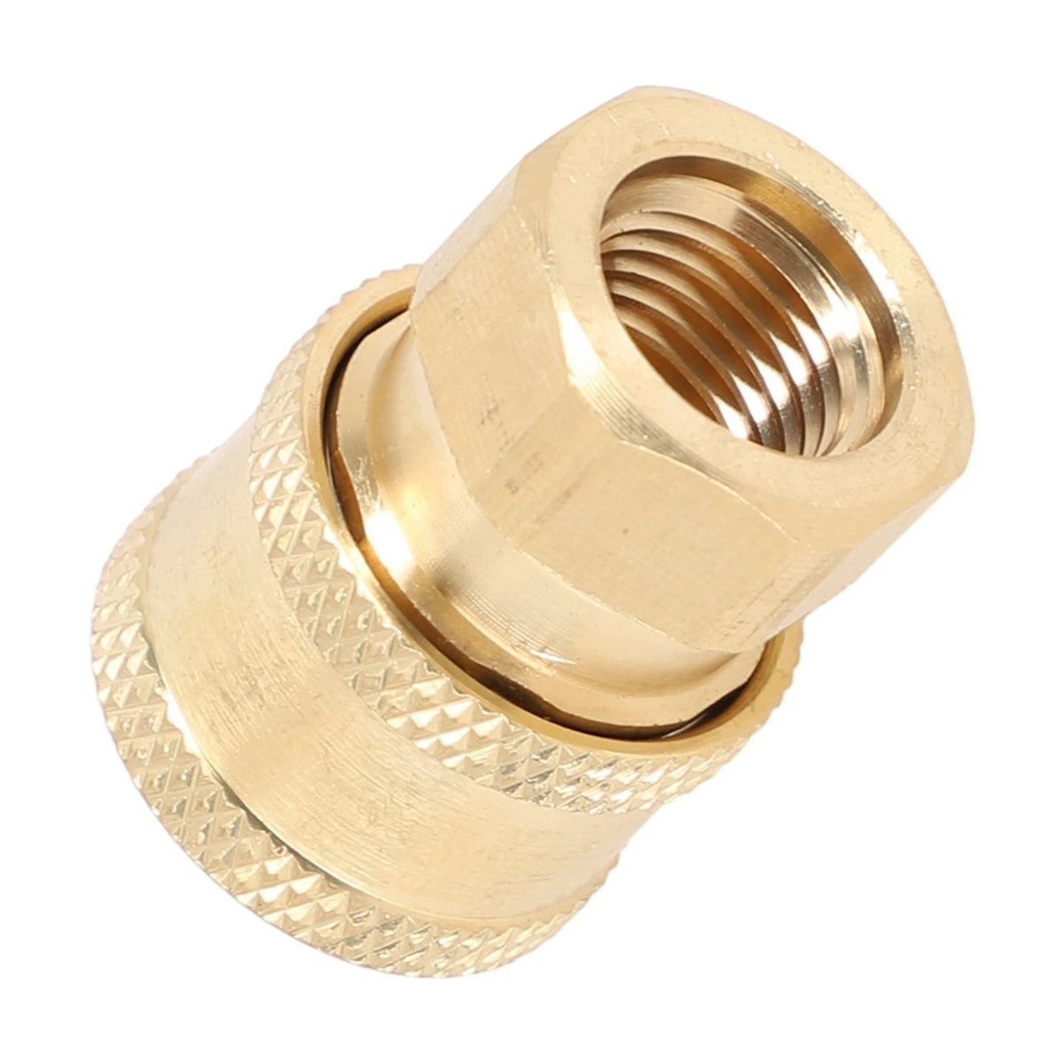 2X Pressure Washer Coupler 1/4" NPT Safety Fittings Brass