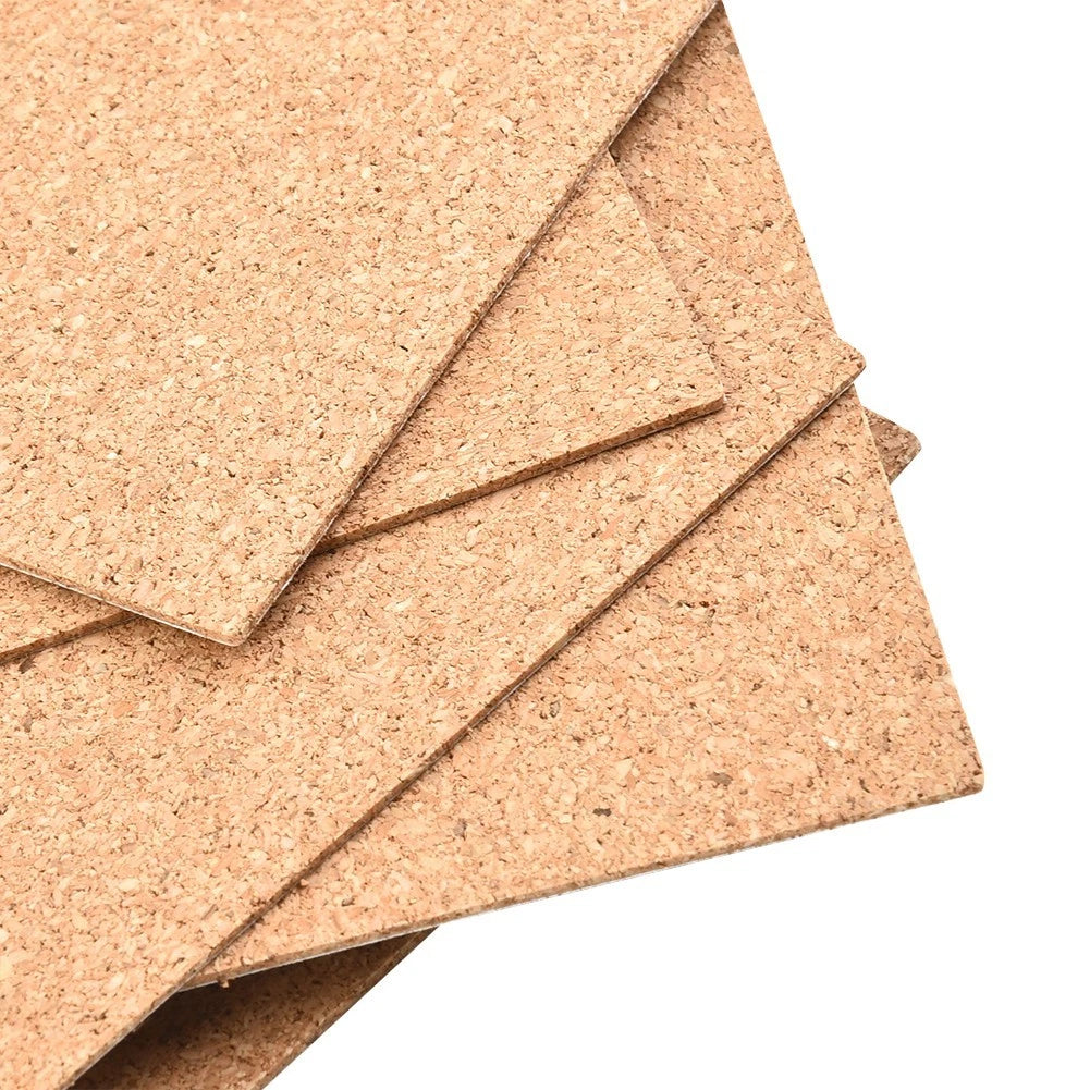 Cork Mat Self-Adhesive Sheet 100x100x1mm