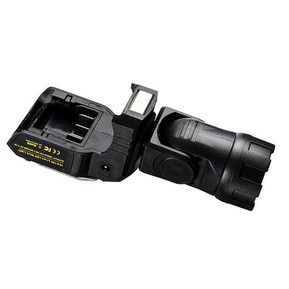 LED Work Light Flashlight Adapter for DeWalt 12V MAX Li-Ion Battery D