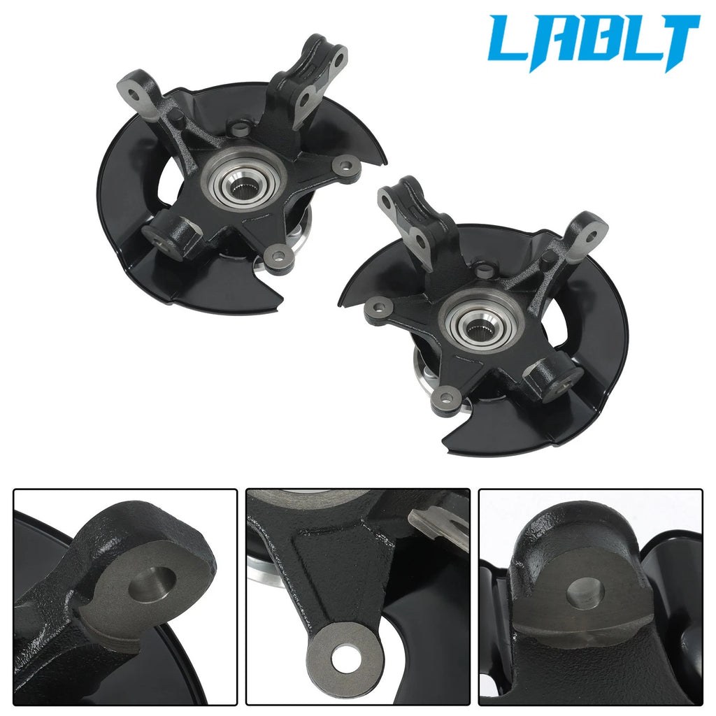 Front Steering Knuckle & Wheel Bearing Hub Assembly for Honda Pilot (2005–2008)