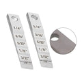 2130 Stepped Small For Pipe Spacer for Welding Gap Control and Measurement