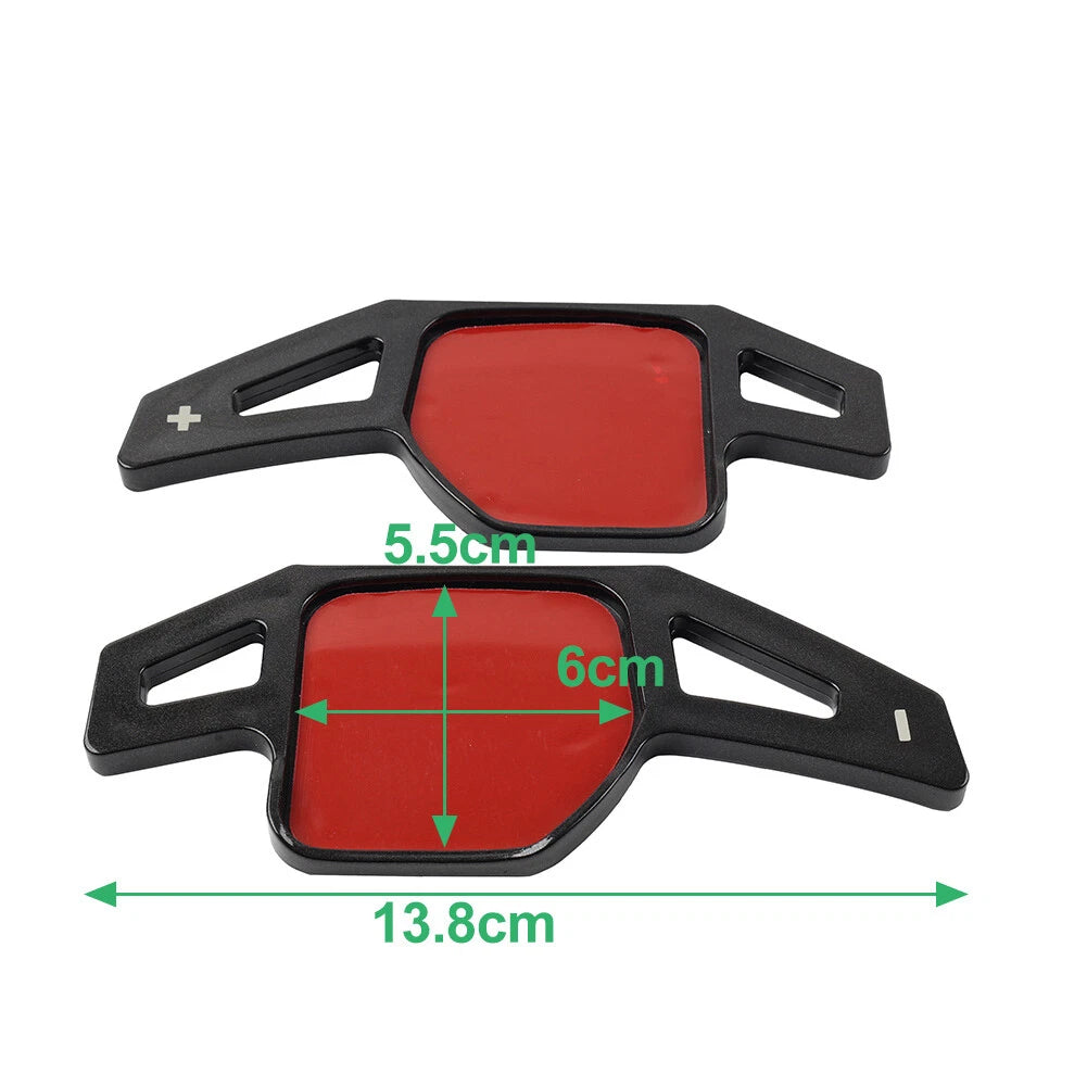 Steering Wheel Paddle Shifter Extensions for Audi A3 A4 A5 A6 (2000–2023)