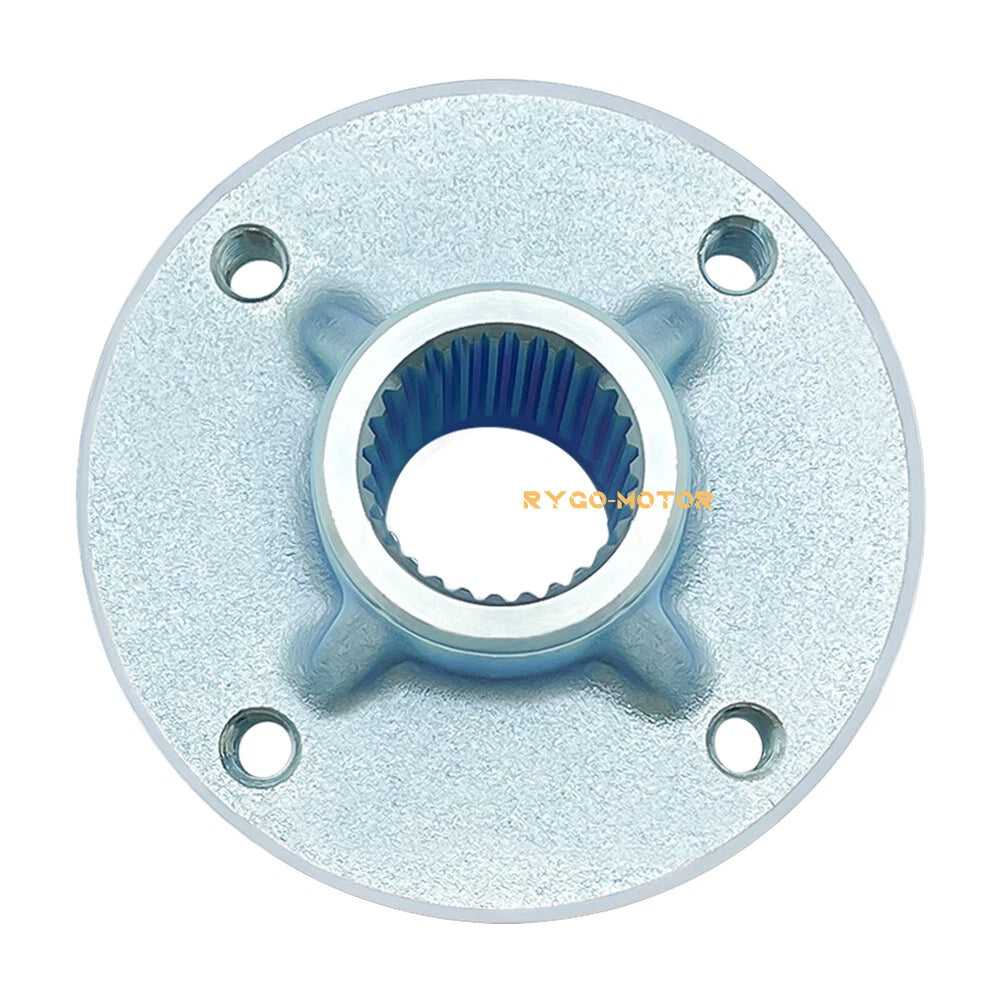 Rear Brake Rotor Disc Hub for Yamaha Kodiak 450 YFM450FA YFM450FAH (2003–2004)