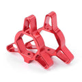 2X Red CNC Suspension 22mm Fork Preload Adjusters Universal Aluminum