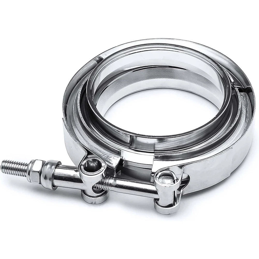 Exhaust Pipe Connector with V Flange Clamp for Cars 3.5in & 4in