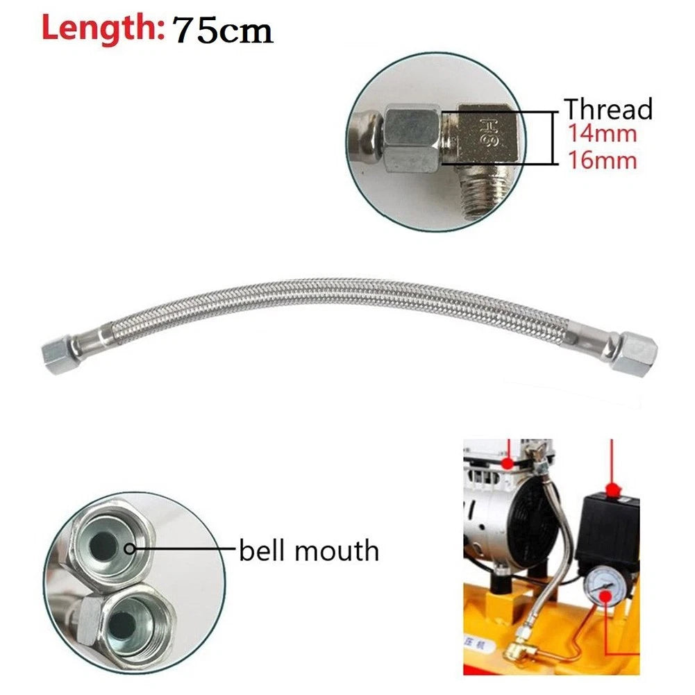 30 Inch Stainless Steel Air Compressor Hose for
