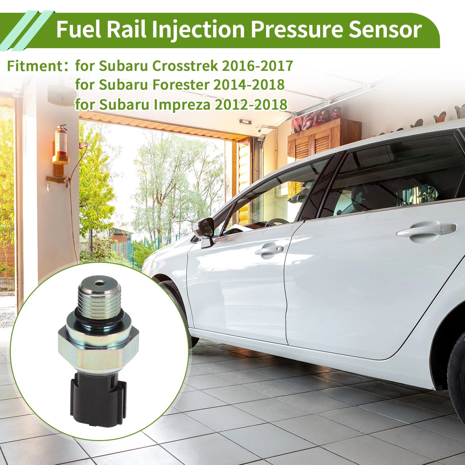 Fuel Injection Pressure Sensor Replacement for Subaru Crosstrek (2016–2017)