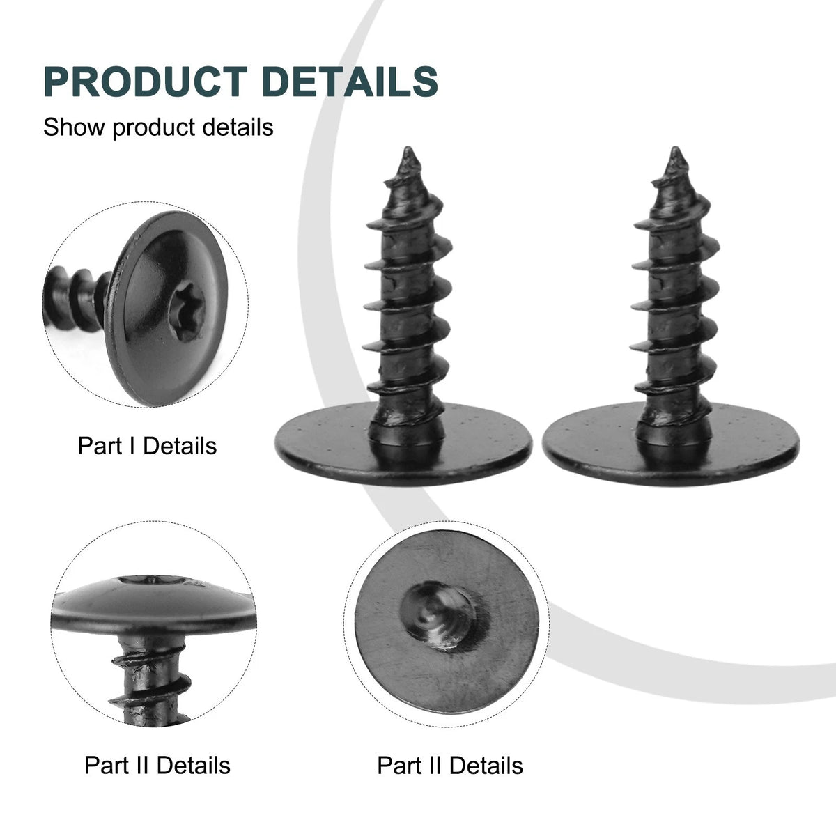 Torx Screws for Engine Cover Undertray Splashguard (N90974701)