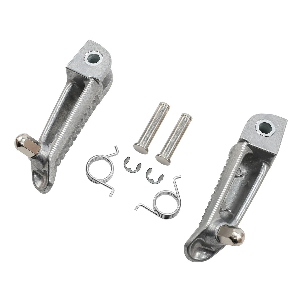 Front Driver Footpegs Footrests for Suzuki GSXR600 (2001–2005), GSXR750 (2000–2005)