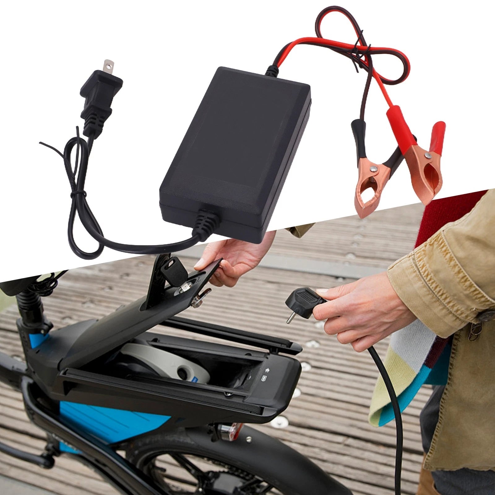 12V Lead Acid Battery Charger for (Compatible)