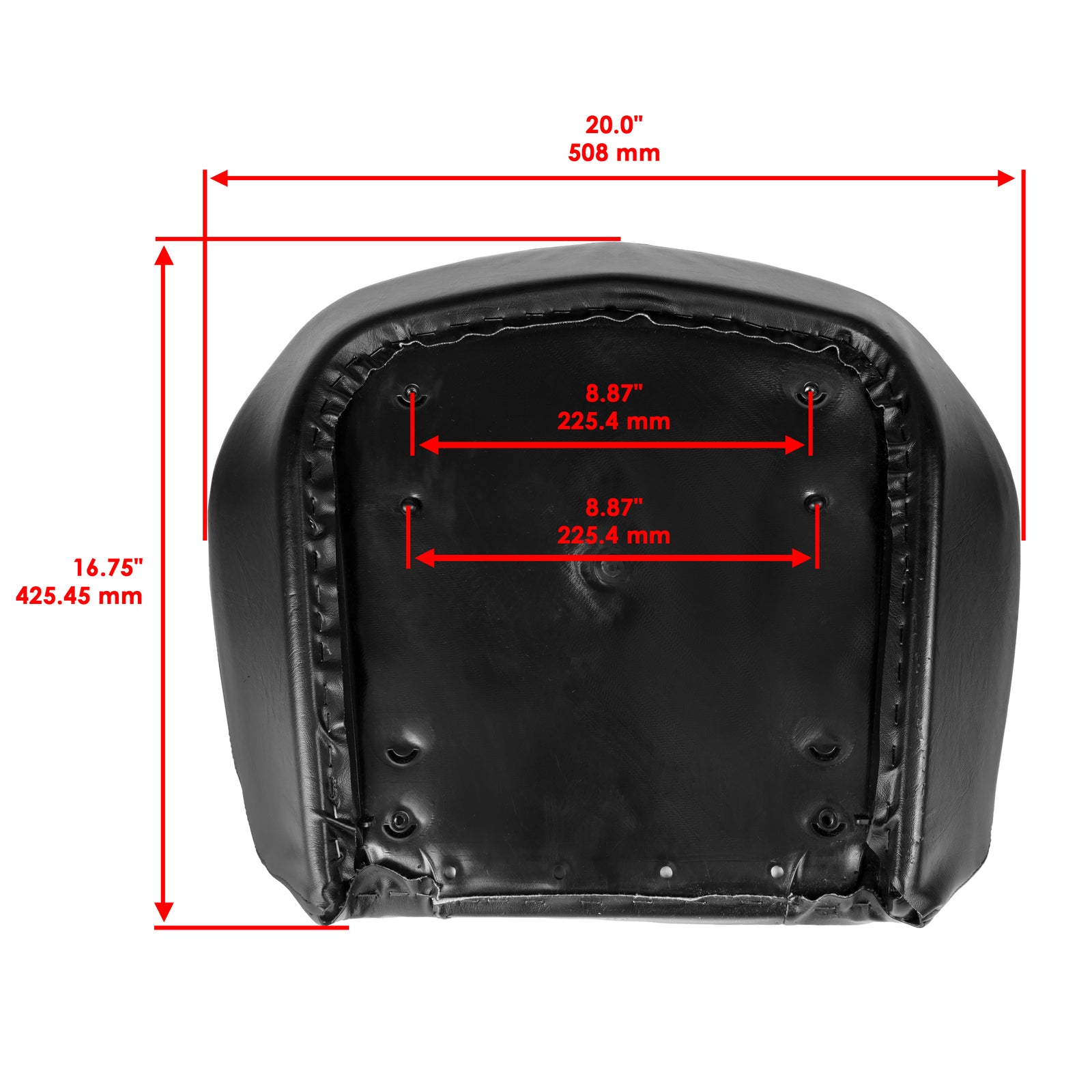 Black Seat Base Assembly Replacement for Polaris 2016–2020 Ranger