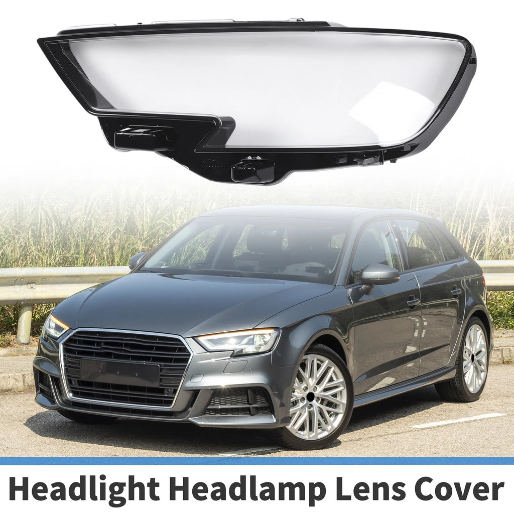 Headlight Lens Cover Front Left for Audi A3 (2016–2020)
