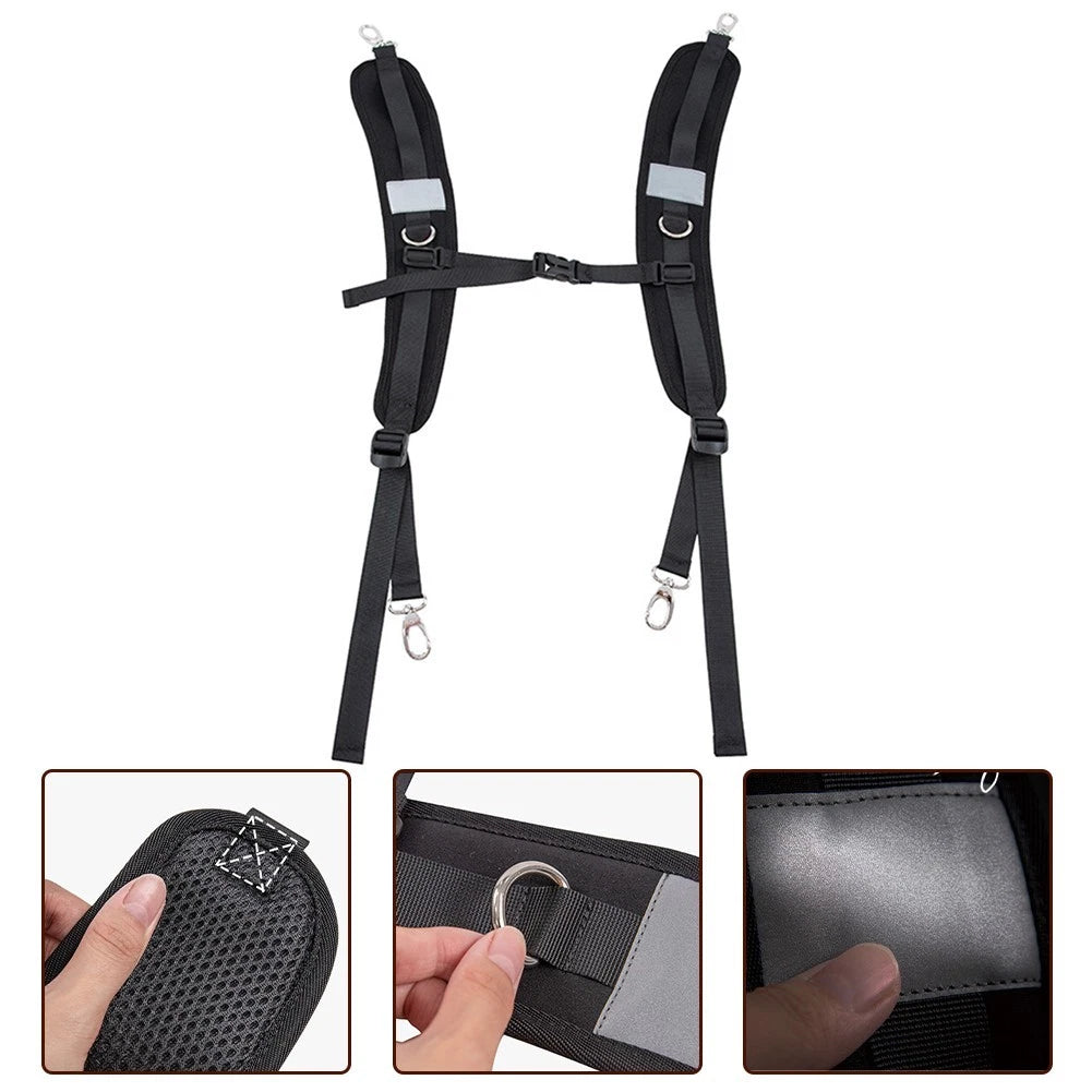 Replacement Clip-on Backpack Straps - Non-slip, Pressure-reducing