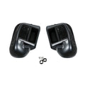 Lower Vented Fairing Kit for Harley Touring (2014–2025) Black Geometric