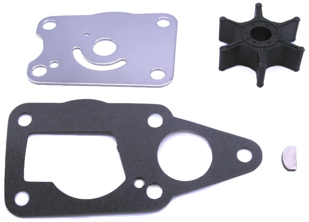 Outboard Water Pump Impeller & Plate for Suzuki 4-S (17461-98503, 17471-98610)