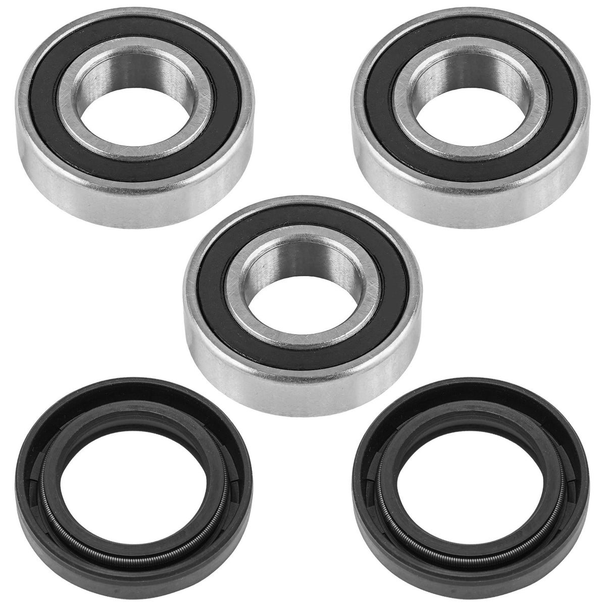 Rear Wheel Ball Bearings Seals Kit for Honda CRF150R CRF150Rb (2007–2009, 2012–2019)