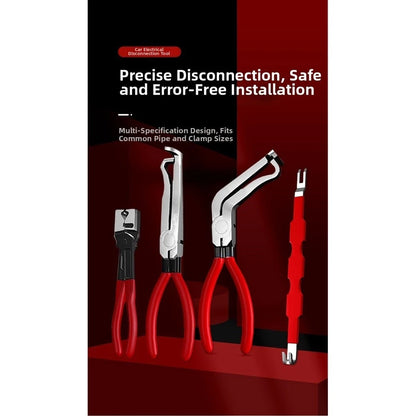 Set of 4 Wire Cutters for Automotive Use, 45# Steel Construction