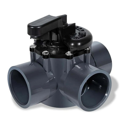 2 Inch PVC 3 Way Diverter Valve for Pentair Pool Systems