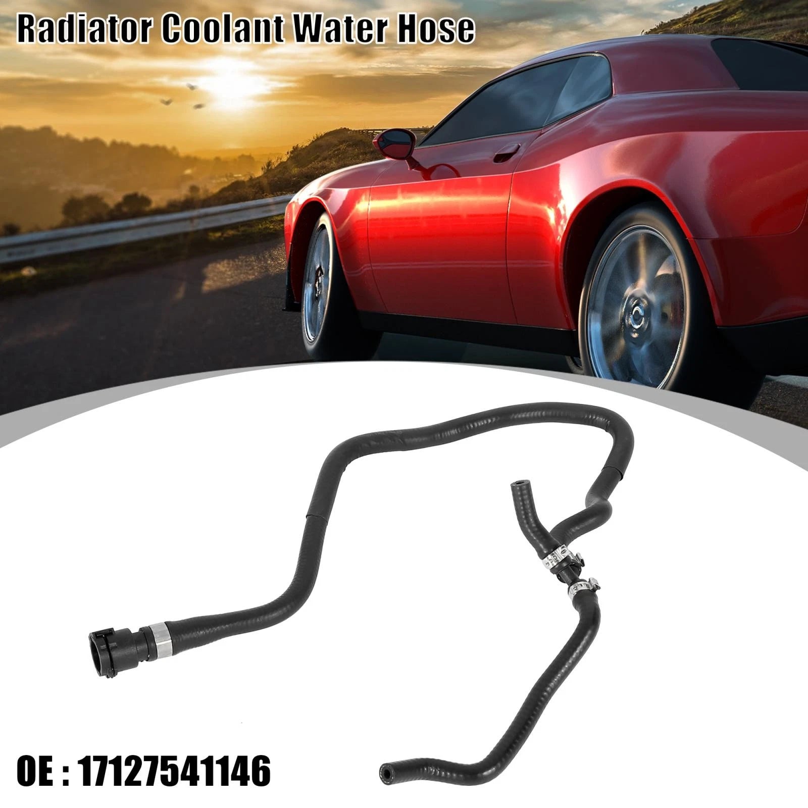 Coolant Water Hose from Expansion Tank Replacement for BMW 750i (2006–2008)