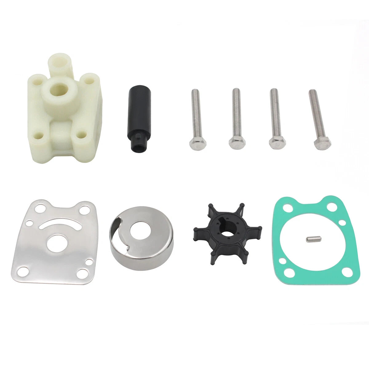 Water Pump Kit for Yamaha Mariner 4HP 5HP (R.O. 6E0-W0078-A2-00 96325T)
