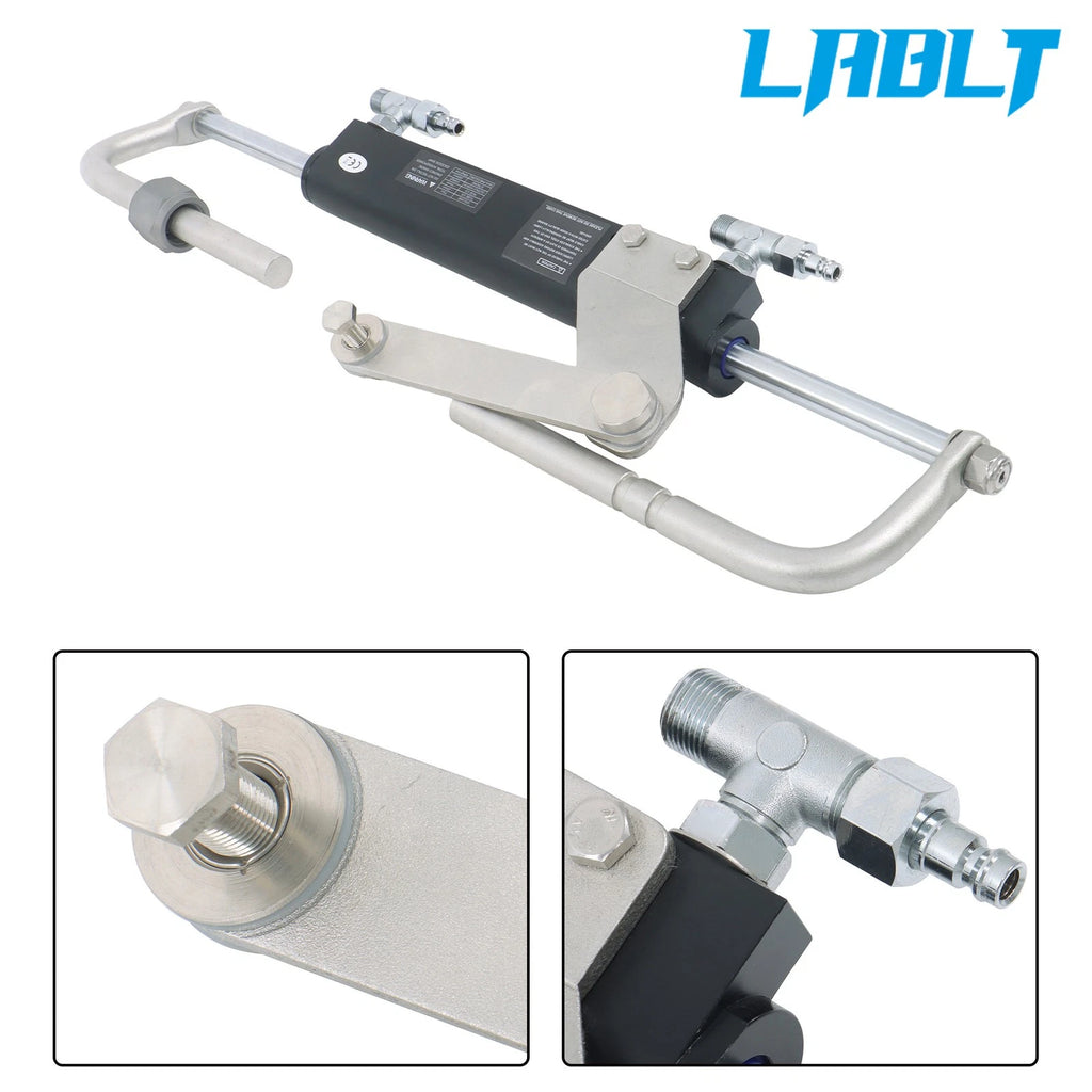 Hydraulic Outboard Steering Kit for LABLT 90HP (Bi-Directional Locking Cylinders)
