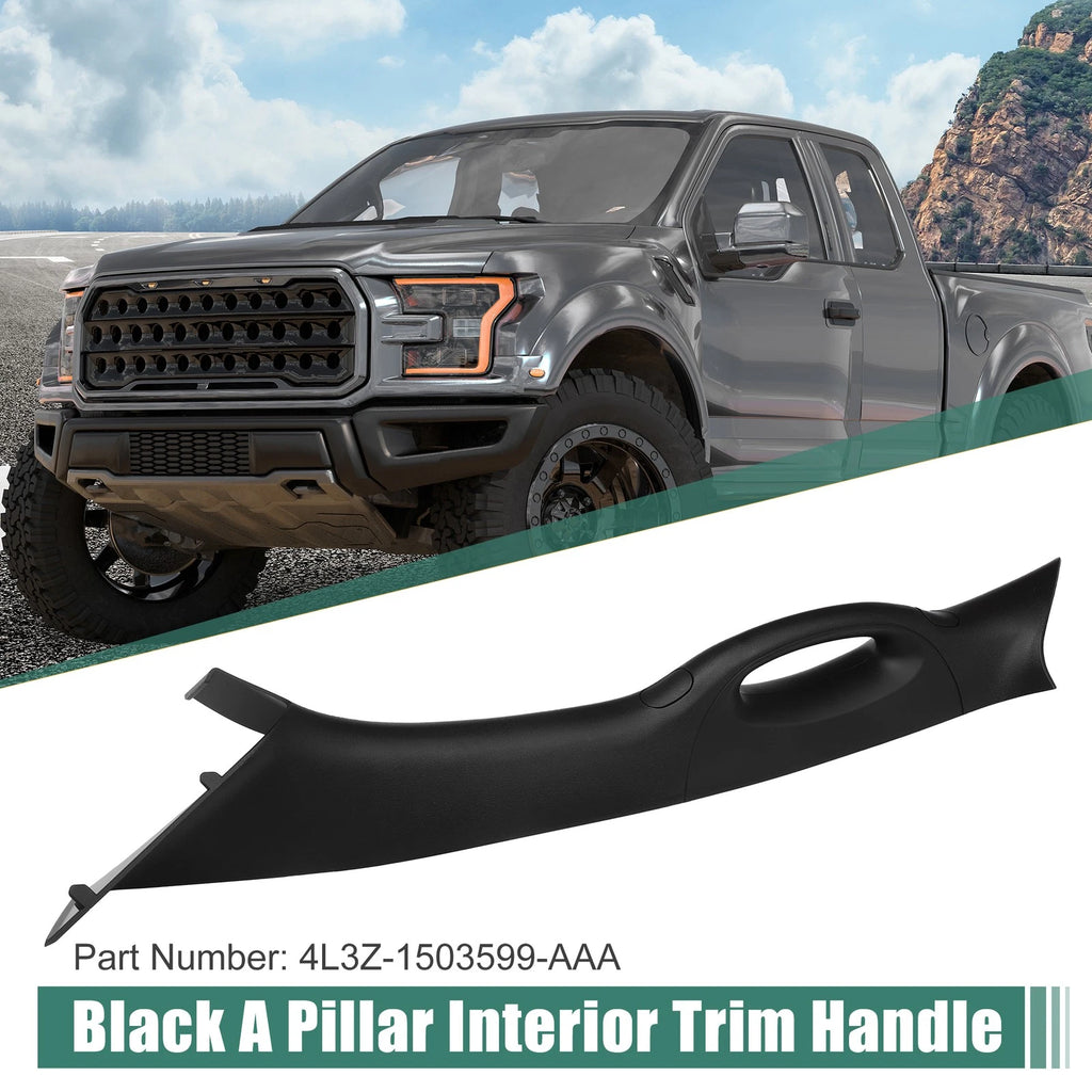 Left Driver Side A Pillar Trim Handle for Ford F150 (2006–2008) Black