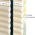 Cordless Cellular Shades for Window 56" W x 48" H
