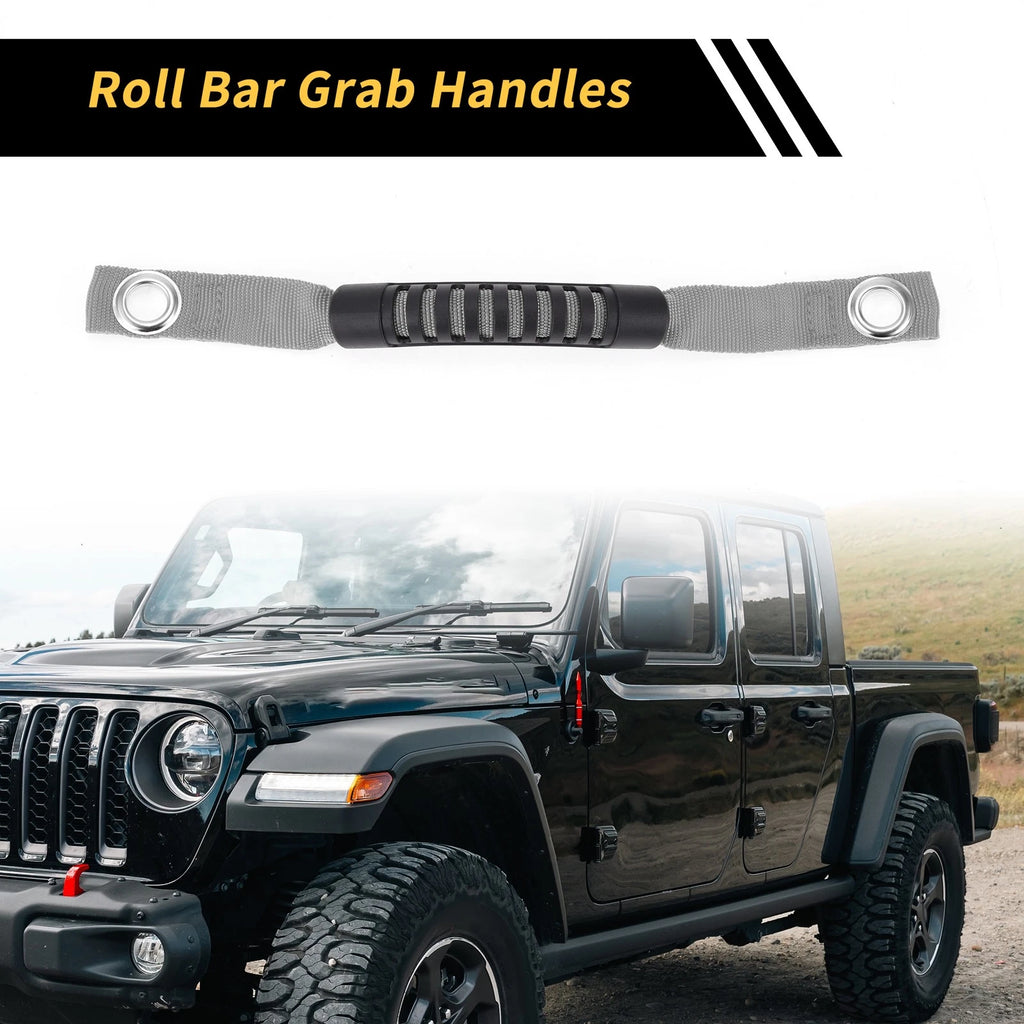 Roll Bar Grab Handles Replacement for Jeep Wrangler (2018–2024)