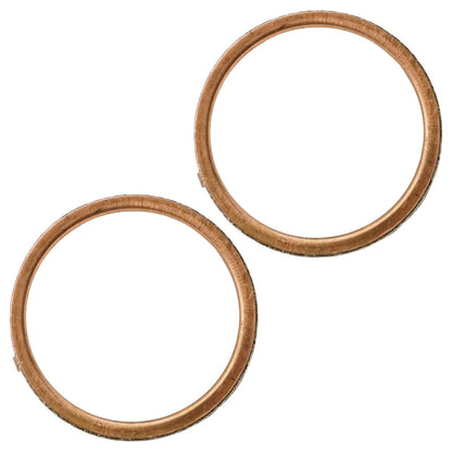 Exhaust Muffler Pipe Gaskets Replacement for Suzuki SV650 SV650A (1999–2008)