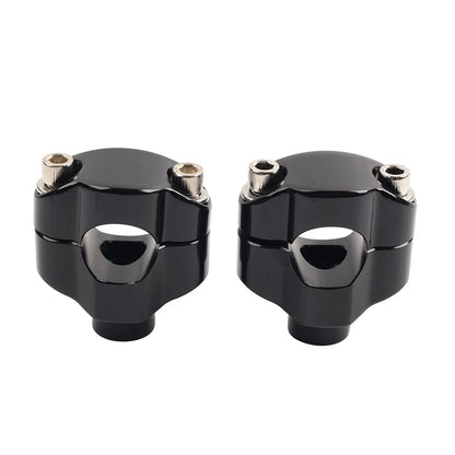 1.65" Tall Handlebar Riser Mount Clamp for Harley Dyna Softail Sportster
