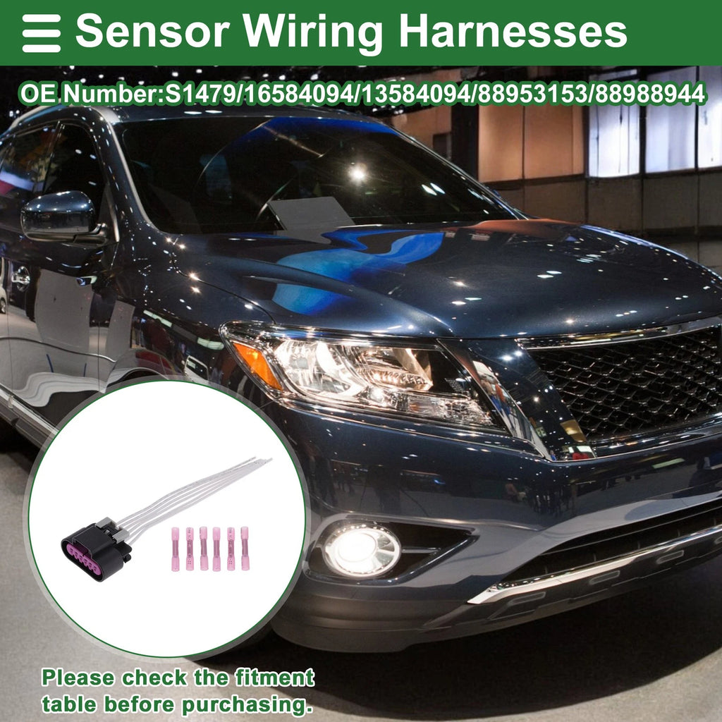 6 Pin Sensor Wiring Harness Replacement for Chevrolet Tahoe (2006–2017)