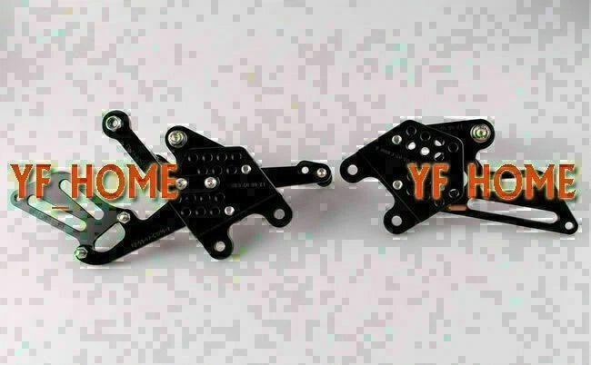 Rear Set Rearsets Foot Pegs for Honda CBR 1000RR (2008–2012) Black